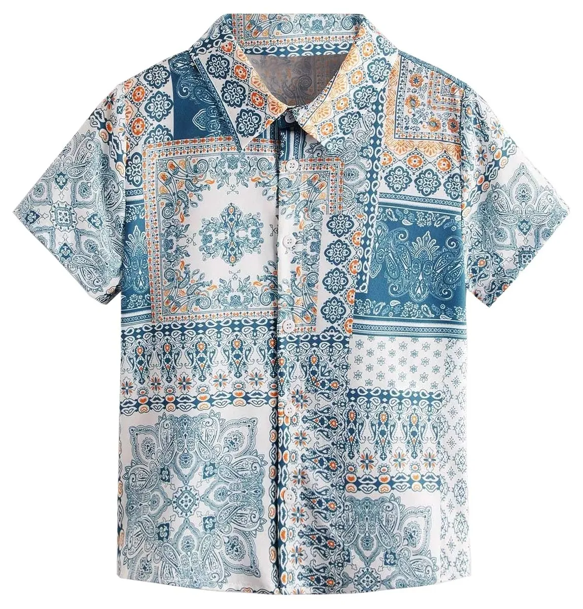Tagas Boys' Shirt |||Casual Vacation (Shirt)||Half SleeveShirt||
