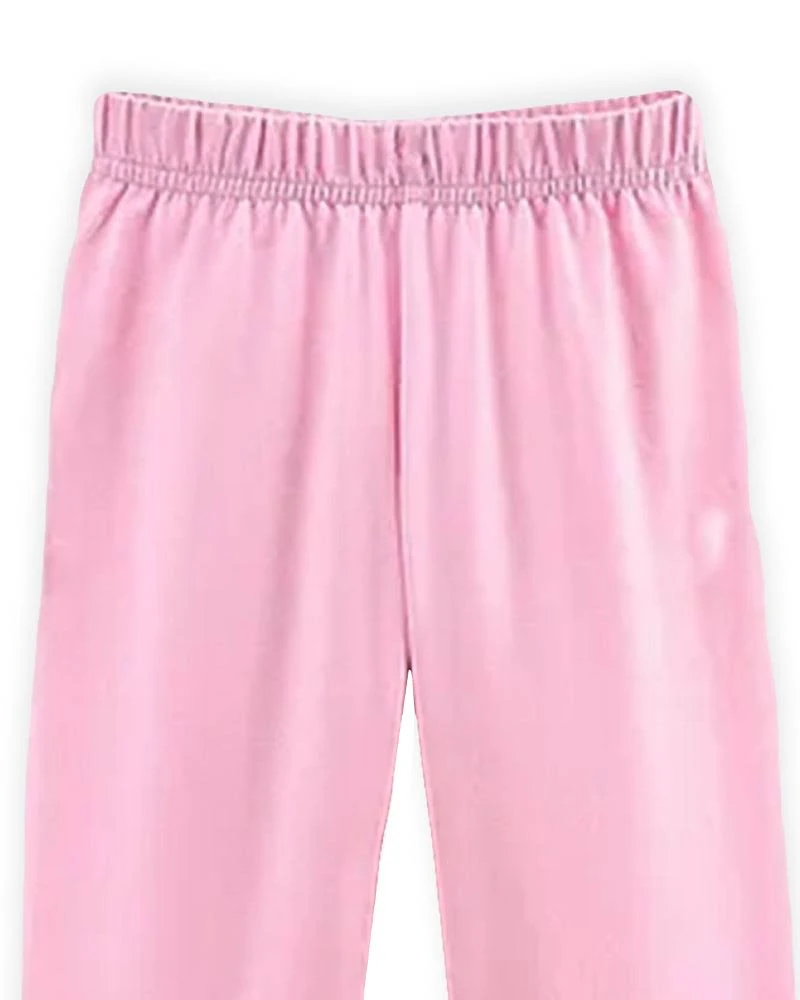 Kids Girls Solid Effortless Chic Style Pant