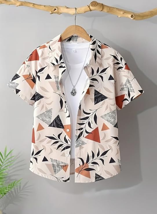 Tagas Boys' Shirt |||Casual Vacation||Half SleeveShirt