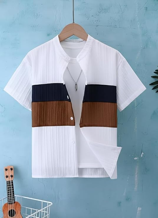 Tagas Boys' Shirt | boy and Kids Cloth||Casual Vacation Shirt||Half SleeveShirt||